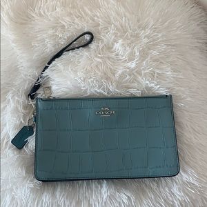 Coach Crocodile Clutch